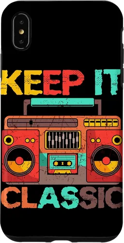 Vista 11 de Keep It Classic Radio 80s 90s Retro Vintage Cassette Player Funda para iPhone 17