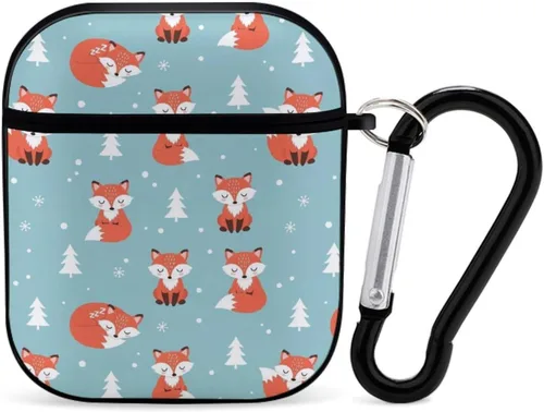 Vista 29 de Funda para Apple AirPod 2 y 1 TPU suave compatible con AirPod 2 y 7 con diseño de bandera estadounidense Pattern1081