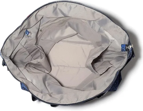 Vista 6 de Baggallini Bolso grande de mano Bolsa de nailon con cremallera, Bolsa de nailon con cremallera