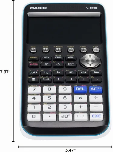Vista 9 de Casio Calculadora científica de gráficos de color fx-CG50-N