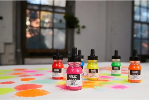 Vista 6 de Liquitex - Tinta acrílica profesional, tarro de 1 onza (30 ml), amarillo bismuto
