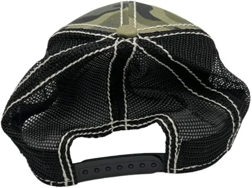 Vista 4 de Gorra de malla con diseño de bandera estadounidense de Jeep Camo, Camo