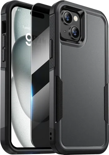 Vista 52 de Diaclara Funda diseñada para iPhone 12/iPhone 12 Pro, [con protector de pantalla de privacidad] [antiespía]