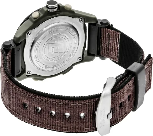 Vista 5 de Timex Expedition Combo de resina clásica analógica verdenegromarrón (38191), Reloj analógico, reloj de cuarzo, cronógrafo, digital