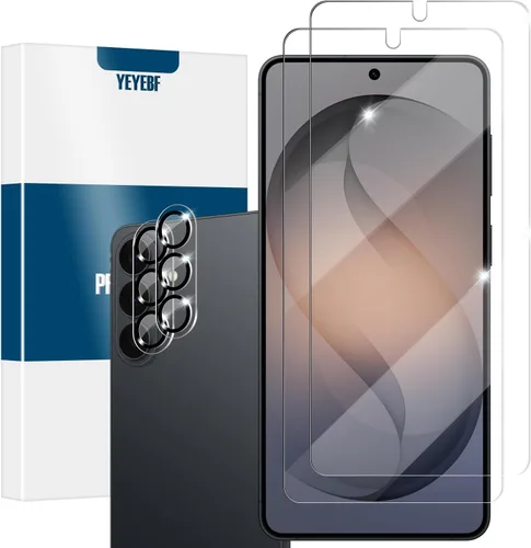 Vista 16 de Protector de pantalla de vidrio templado transparente para Galaxy S20 FE HD + protectores de lente de cámara, [2+2 unidades] [vidrio 3D]