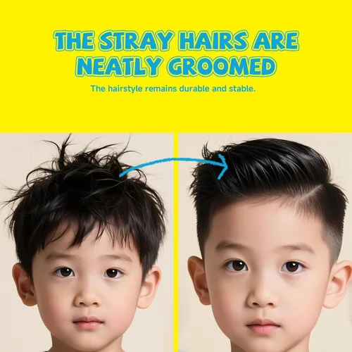 Vista 6 de gowwim Gel para el cabello Kids Fresh Styling Fijación media fuerte No graso Fragancia afrutada 4.4 onzas