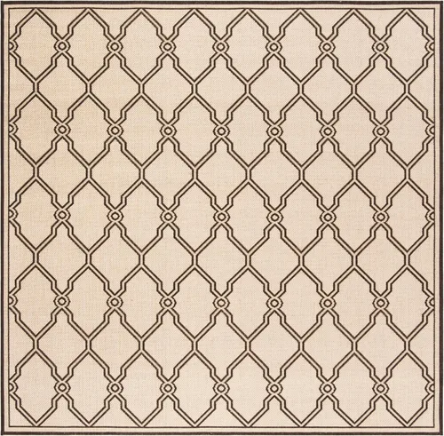 Vista 21 de SAFAVIEH Alfombra lavable para exteriores Linden Collection – Alfombra de pasillo de 2.2 x 8 pies, color crema y aguamarina, no desprende pelusa