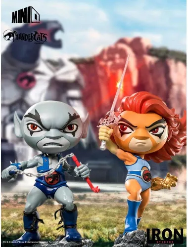 Vista 5 de Iron Studios - Estatua de vinilo Minico Heroes Thundercats Panthro