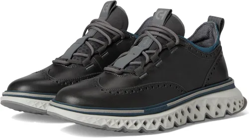 Vista 9 de Cole Haan 5. Zerogrand Wing Oxford para hombre Negro/Pavimento/Nube de tormenta
