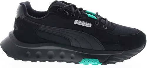 Vista 2 de PUMA Hombres Mapf1 Wild Rider Lace Up Sneakers Zapatos Casual - Off White