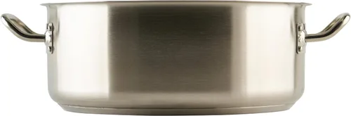 Vista 4 de Winco - Brasero de acero inoxidable de grado comercial con tapa, 15 cuartos de galón