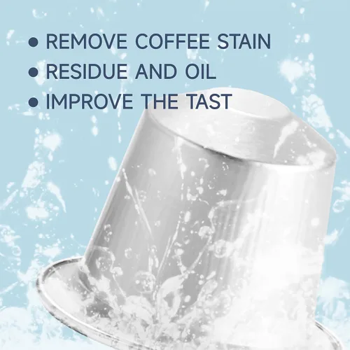 Vista 7 de Cápsula de limpieza compatible con máquina Nespresso, 6 cápsulas de limpieza para cafetera Nespresso Originaline, solución de descalcificación