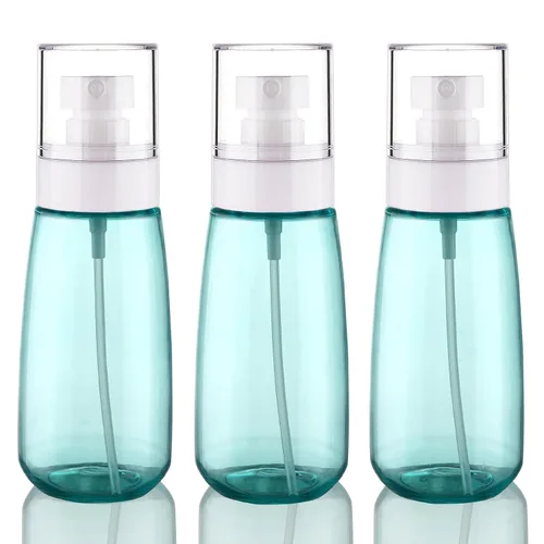 Vista 14 de Cosywell Botella de spray de viaje aprobada por la TSA de 2oz 60ml, paquete de 3, a prueba de fugas, nebulización fina, botella de spray de plástico