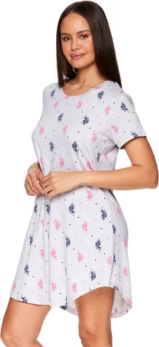 Vista 6 de U.S. Polo Assn. Camisón de pijama de manga corta para mujer