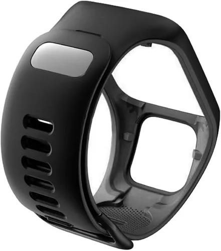 Vista 6 de Reemplazo para correas TomTom, correa de reloj de silicona compatible con TomTom Runner 2/3/Spark 3/Golfer 2.