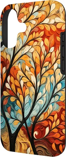 Vista 2 de Fall & Autumn, Colorful Leaves & Trees, Fall Color Case for iPhone 17