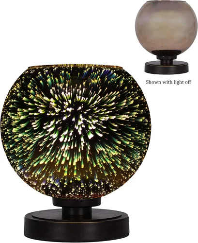 Vista 48 de Luna - Lámpara de mesa con 1 luz en granito oscuro (51-DG-300)