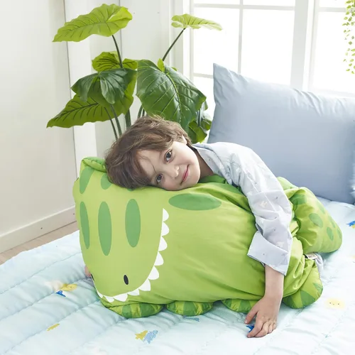 Vista 4 de The Original Milo & Gabby - Funda de almohada para niños, Albert el cocodrilo, funda de almohada para mascotas para niños Alberto el cocodrilo