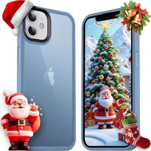 Vista 43 de Anqrp Funda diseñada para iPhone 11 azul [compatible con carga inalámbrica], [tacto sedoso] Funda delgada de silicona suave antiarañazos para iPhone