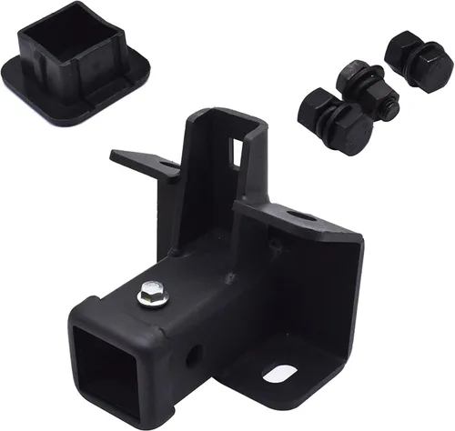 Vista 4 de Receptor de enganche de remolque de remolque de repuesto de acero negro para 2006-2016 LR4