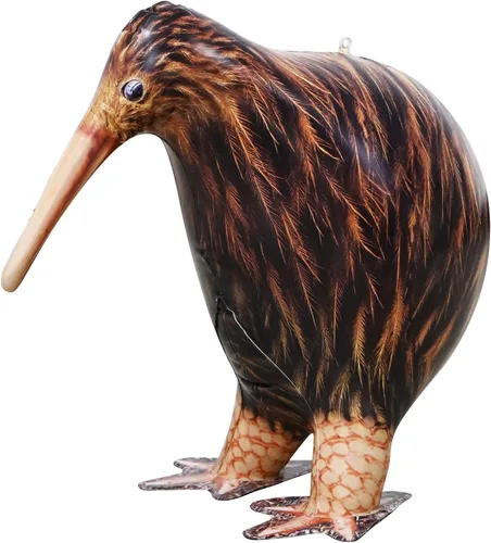 Vista 8 de Jet Creations Águila Calva Inflable con 38 Pulgadas de Envergadura, Marrón Oscuro, Figura Realista de Animal Salvaje, Ave Patriótica, Fiestas