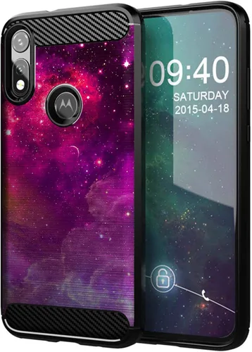 Vista 35 de CasesOnDeck - Funda compatible con Motorola Moto E (2020), diseño delgado, flexible, elegante, de protección contra golpes, funda de poliuretano