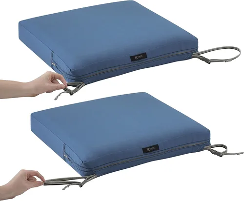 Vista 9 de Classic Accessories Ravenna - Funda de cojín, Azul (Empire Blue)