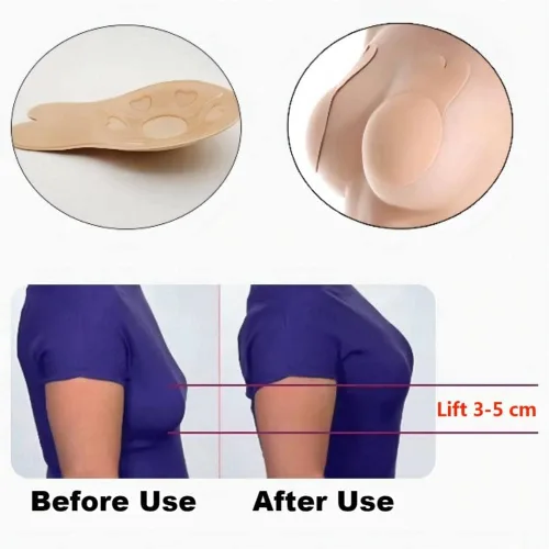 Vista 6 de Cupid Pads - Brasier invisible 2022, brasier adhesivo para levantamiento de senos