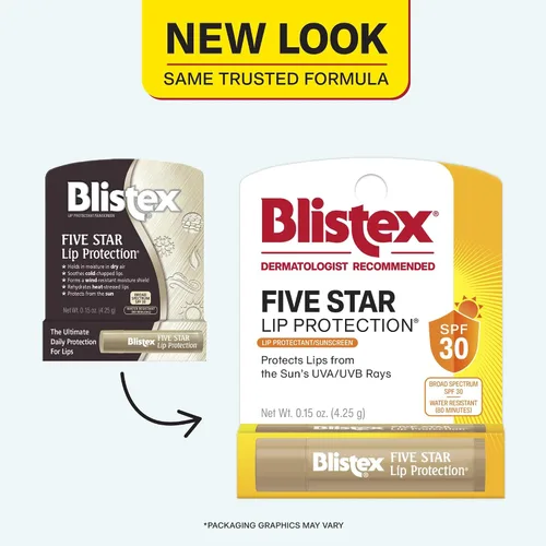 Vista 2 de Blistex Five Star - Protección labial SPF 30 0.15 oz