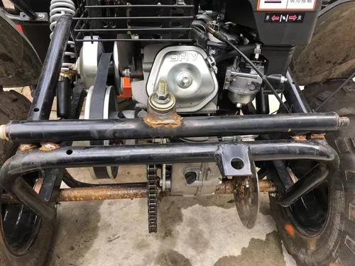 Vista 4 de Go Kart - Kit de caja de cambios de marcha atrás compatible con motores de 11-16 hp, funciona para convertidor de par serie 40 Predator 420CC 12T