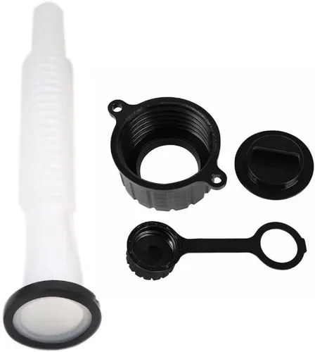 Vista 5 de Kit de piezas de tapa de boquilla de repuesto para latas de gas, boquilla de vertido flexible para Rubbermaid
