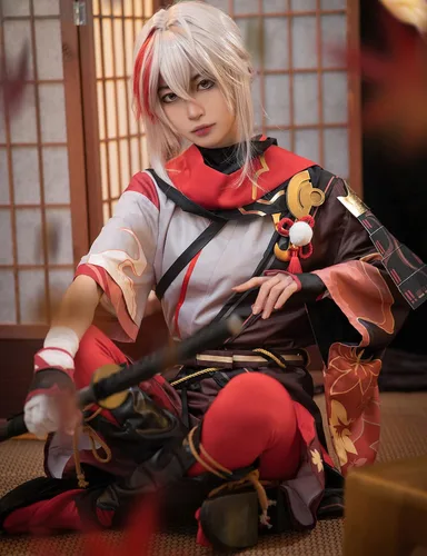 Vista 3 de CR ROLECOS Genshin Impact Cosplay Costume Outfit Halloween Party Suit