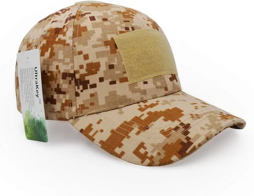 Vista 47 de UltraKey Casquillo táctico militar del operador, gorra de béisbol al aire libre del camuflaje de la caza del sombrero