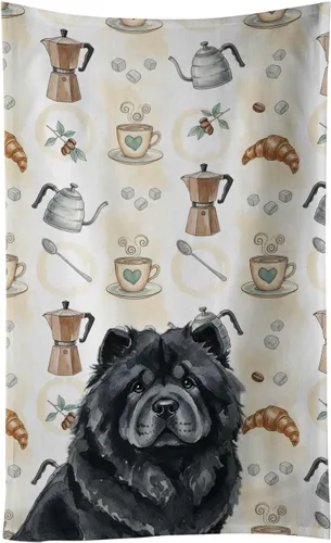 Vista 261 de Caroline's Treasures Afghan Hound - Toalla de cocina para barra de café, terciopelo frontal y lazo de algodón, lavable a máquina Sabueso afgano