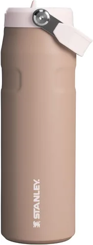 Vista 79 de STANLEY - Botella de agua IceFlow Flip Straw 2.0 con pajilla abatible, abertura más grande, acero inoxidable aislado, sin bisfenol A, 16 onzas
