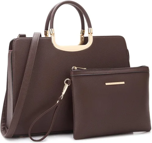 Vista 8 de Bolso de mano para mujer con asa superior, bolso de hombro, bolso tipo tote, cartera con billetera a juego 2-azul cocodrilo