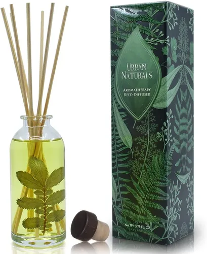 Vista 43 de Urban Naturals Amber & Lavender - Juego de difusor con varillas aromáticas Colección de aromaterapia (Awaken + Renew) Mind & Body Ambientador