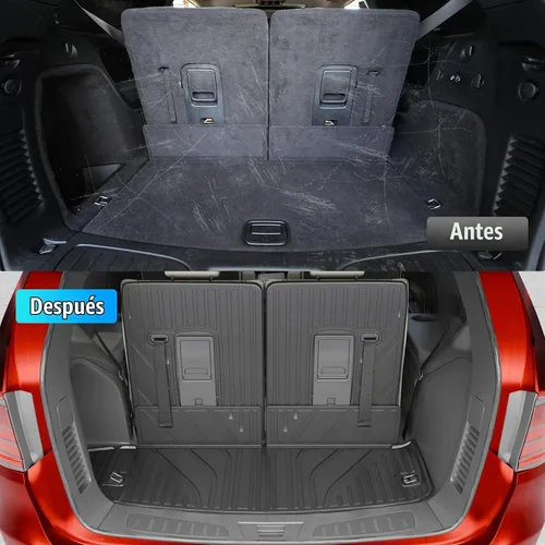 Vista 2 de Floor Mats Set (7 PCS) for 2016-2025 2026 Dodge Durango 7-Seater