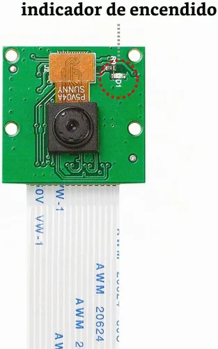 Vista 4 de Arducam para Raspberry Pi Zero Camera Module, 5MP OV5647 1080P Webcam en Raspbian (cables en 2 tipos)