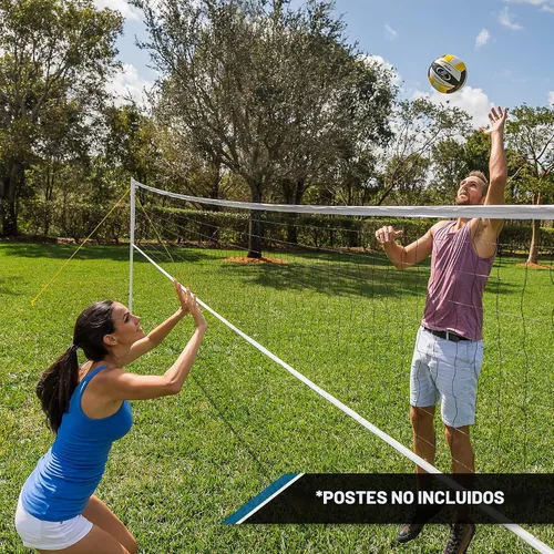 Vista 7 de EastPoint Sports Red de repuesto para voleibol con cable de alta resistencia, cintas laterales reforzadas y material resistente a la intemperie