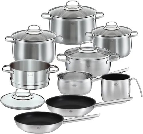 Vista 7 de Rosle Elegance - Juego de utensilios de cocina de acero inoxidable, 5 piezas