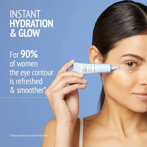 Vista 4 de [ Comfort Zone ] Hydramemory Depuff Crema de ojos, hidratante ligera, alivia los ojos cansados, hinchazón, ojeras, ilumina, vegano, cafeína