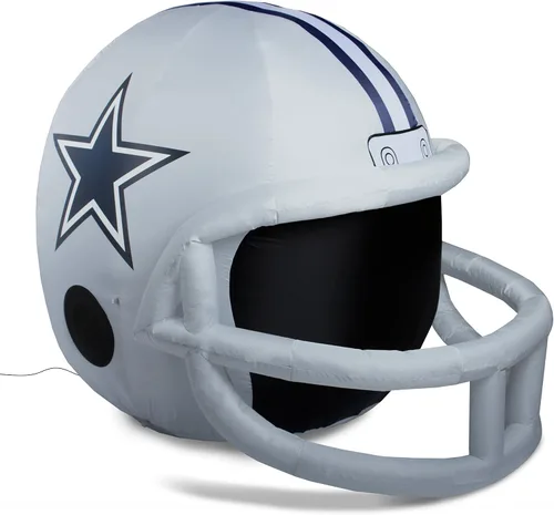 Vista 17 de NFL - Casco inflable unisex para césped