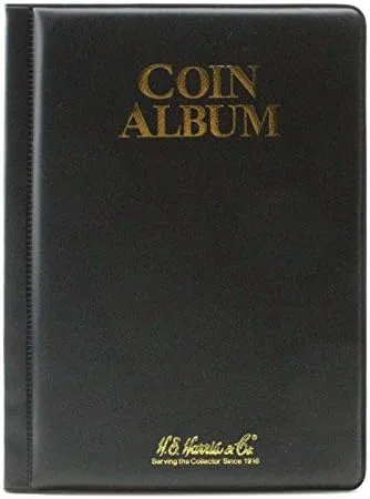 Vista 3 de 60 Pocket - Álbum de monedas HE Harris, Hold Mylar o Flips
