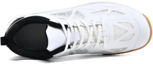 Vista 2 de Zapatos deportivos casuales de entrenamiento de squash, tenis de bádminton, zapatos de pickleball para mujer, zapatos deportivos de raqueta