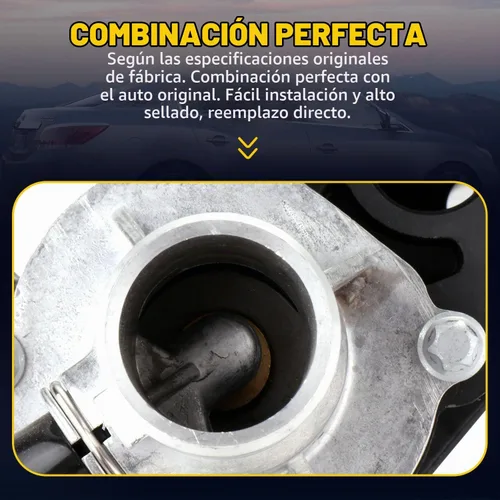 Vista 5 de Conjunto de carcasa del termostato del refrigerante del motor OCPTY