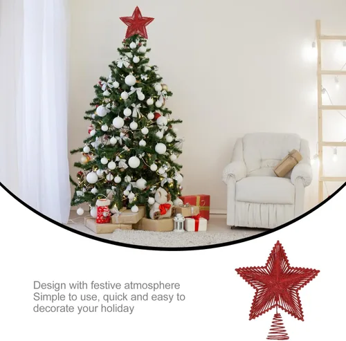 Vista 3 de 1 pieza de decoración de árbol de Navidad, adornos de Navidad, adorno de Navidad, decoración del árbol de Navidad, decoración de festival, fiesta