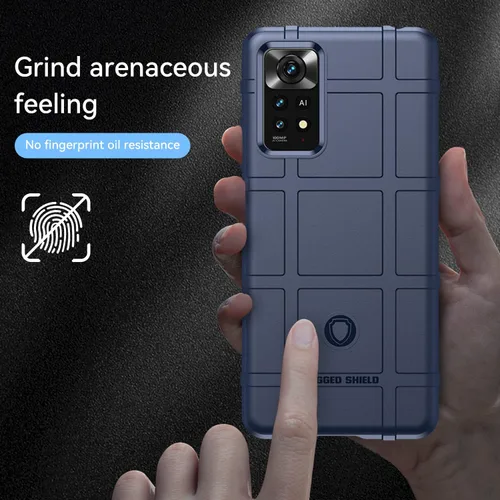 Vista 4 de Funda delgada para Redmi Note 11 Pro 4G/5G, resistente funda protectora con protección de grado militar a prueba de golpes, lente de pantalla