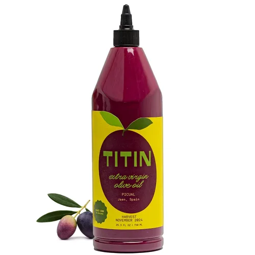 Vista 11 de TITIN Aceite de oliva virgen extra para cocinar todos los días, 2 litros x 1 unidad, alto polifenol, aceite de oliva picual prensado en frío