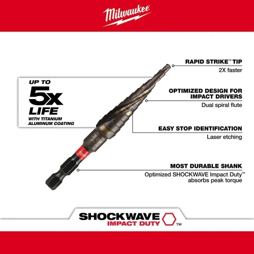 Vista 3 de MILWAUKEE SHOCKWAVE Impact Duty St